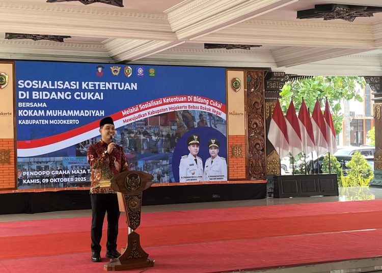 Gus Barra Ajak Kokam Muhammadiyah Perangi Rokok Ilegal di Mojokerto