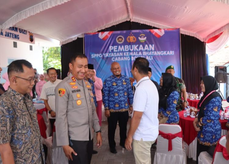 Polres Boyolali Luncurkan Dapur Gizi untuk Ribuan Anak Sekolah