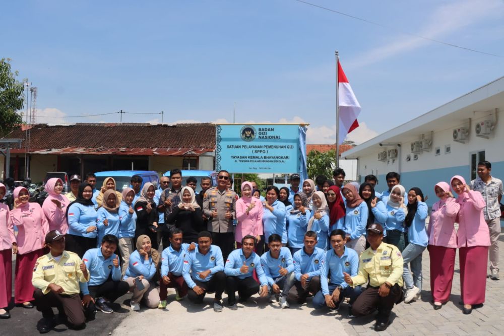 Polres Boyolali Luncurkan Dapur Gizi untuk Ribuan Anak Sekolah