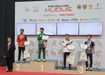 Pesilat Ngawi Raih Emas di PON Beladiri Kudus, Wakil Bupati Bangga