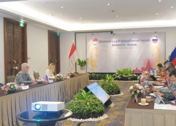 Indonesia – Rusia Perkuat Kerja Sama Hukum Lewat Forum Konsultasi Bilateral di Bali