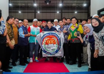 Menpora Erick Thohir Resmikan Lapangan Petanque dan GOR Basket Unesa, IMORI Jatim Siap Cetak Atlet Berprestasi
