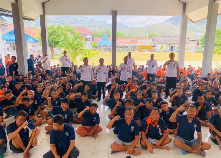 Lapas Wonogiri Bangun Semangat Baru WBP Lewat Kegiatan Pembinaan Humanis