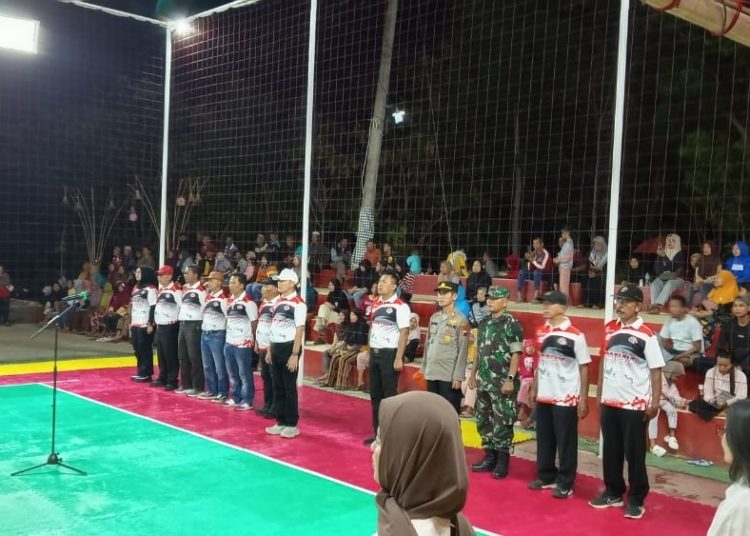 Polres dan Koramil Ngadirojo Sinergi Amankan Turnamen Voli Nasional di Wonogiri