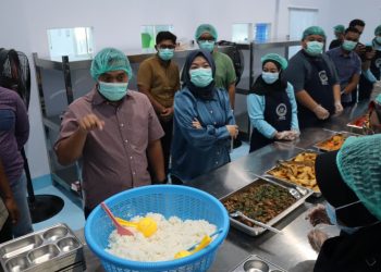 Kapolres Wonogiri Tinjau Pemeriksaan Keamanan Makanan Program SPPG