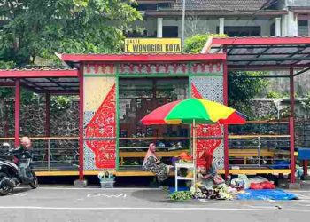 Pemkab Wonogiri Bebaskan Retribusi Pedagang Pasar Darurat Usai Kebakaran