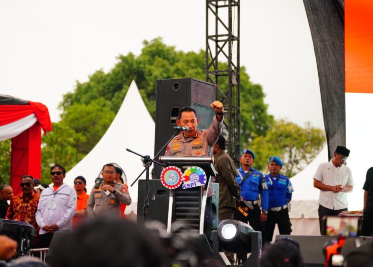Kapolri: Sinergi Buruh dan Polri Fondasi Ekonomi yang Kuat
