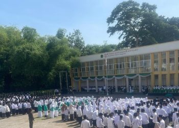 PCNU Magetan Gelar Upacara HSN di Pesantren, Simbol Empati atas Tragedi Sidoarjo