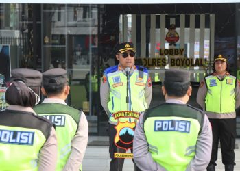 Tingkatkan Kesiapsiagaan, Polres Boyolali Siagakan Pleton Tanggap Bencana