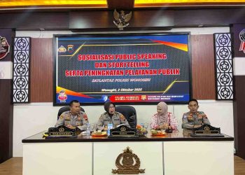 Wakapolres Wonogiri Buka Sosialisasi Peningkatan Pelayanan Publik Satlantas