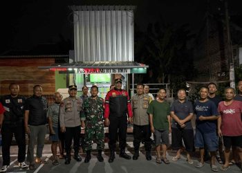Kabagops Polres Madiun Kota Tinjau Poskamling, Apresiasi Peran Aktif Warga