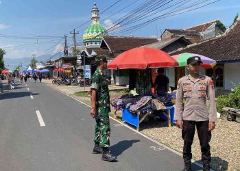 Sinergi TNI dan Polri Amankan Car Free Day Jatiroto Berjalan Tertib dan Meriah