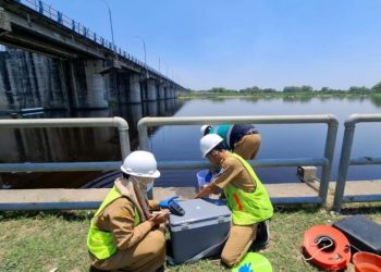 DLH Bojonegoro Intensif Pantau Bengawan Solo, Hasil Lab Keluar 8 Oktober