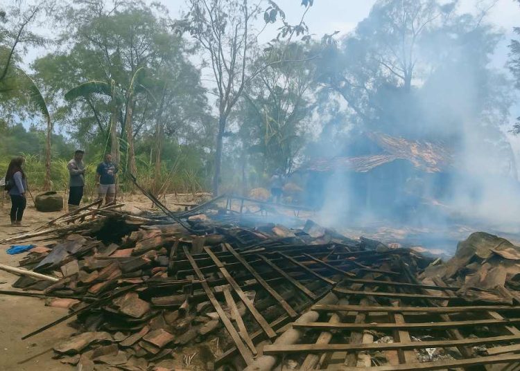 Lupa Padamkan Tungku, Rumah Limasan di Gunungkidul Ludes Terbakar