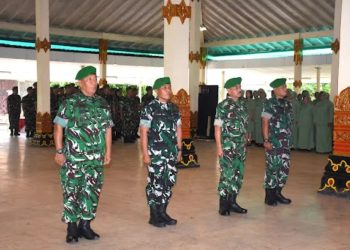 Monumen Diponegoro Jadi Saksi, 815 Prajurit Korem 072/Pamungkas Naik Pangkat