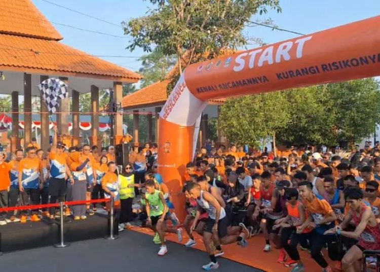 1.422 Peserta Ramaikan Run For Resilience di Mojokerto, Momentum Peringatan Bulan PRB 2025