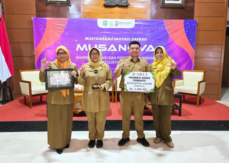 Dinas Perikanan Trenggalek Raih Juara 1 Katulistiva Award 2025, Wujud Inovasi Nyata Bagi Nelayan dan Pembangunan Daerah