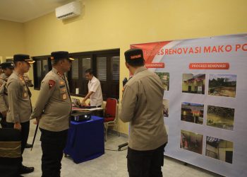 Kapolda Jatim Tinjau Renovasi Mapolsek Geger dan Tekankan Pelayanan Presisi