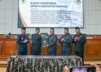 Revisi Perda Pajak dan Retribusi Disahkan DPRD Kabupaten Madiun