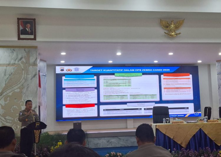 Polres Wonogiri Ikuti Latpraops Zebra Candi 2025 di Gedung Borobudur Mapolda Jawa Tengah