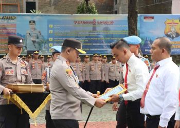 29 Polisi dan Dua Warga Terima Reward dari Polres Wonogiri