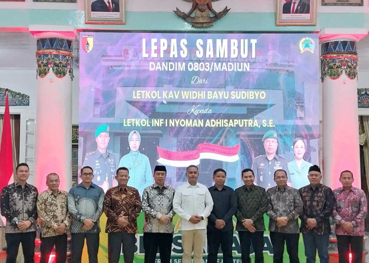 Letkol Inf Nyoman Adhi Saputra Resmi Pimpin Kodim 0803 Madiun