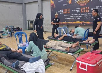 SH Terate Ponorogo Gelar Donor Darah Rangkaian BRB 2025