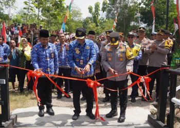 Sinergi Polres dan Pemkab Wonogiri, Jembatan Dungtemu Rampung Direnovasi dalam Empat Hari