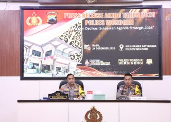 Akhir Tahun 2025, Polres Wonogiri Paparkan Kinerja: Kamtibmas Tetap Kondusif
