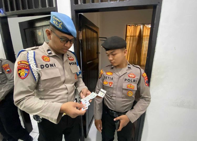 Sipropam Polres Wonogiri Gelar Waskat dan Gaktibplin Bintara Remaja Sat Samapta