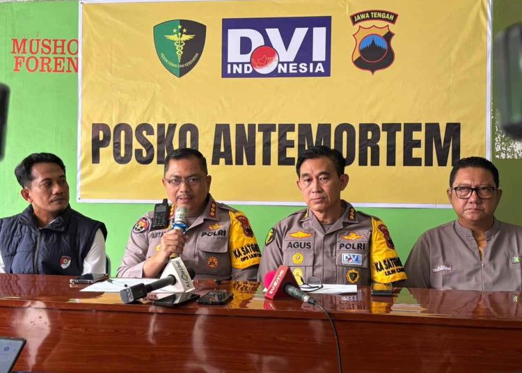 Polda Jateng: Seluruh Korban Kecelakaan Bus di Tol Krapyak Telah Teridentifikasi
