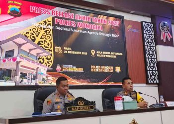 Narkotika Dominasi Perkara, Polres Wonogiri Amankan 40 Tersangka Selama 2025