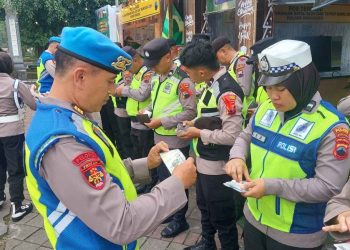 Propam Polda Jateng Lakukan Gaktiblin, Pastikan Personel Operasi Lilin Candi 2025 Siap dan Profesional