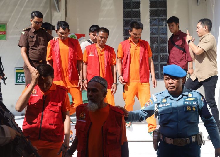 Selundupkan 704,8 Kg Sabu, Lima WNA Myanmar Divonis Hukuman Mati di PN Tanjung Balai Karimun