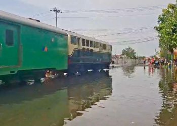 Genangan Air di Jalur Pekalongan–Sragi Tak Ganggu Perjalanan KAJJ Daop 7 Madiun