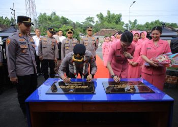 Bangunan Bersejarah Sejak 1916, Polsek Geger Kini Tampil Lebih Modern