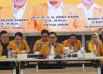 Adies Kadir Umumkan Kepengurusan DPP Ormas MKGR 2025-2030, Libatkan 250 Pengurus