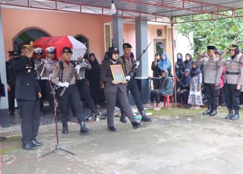 Haru dan Doa Iringi Pemakaman Dinas AKP Sri Agung di Wonogiri