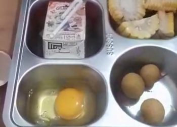 MBG di SMAN 1 Cigemblong Disorot, Telur dan Jagung Mentah Terdistribusi ke Siswa