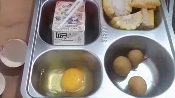 MBG di SMAN 1 Cigemblong Disorot, Telur dan Jagung Mentah Terdistribusi ke Siswa