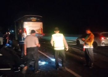 Tabrakan Beruntun di Tol Madiun-Ngawi, Bus PO Mila Hantam Truk Tronton, 24 Orang Jadi Korban
