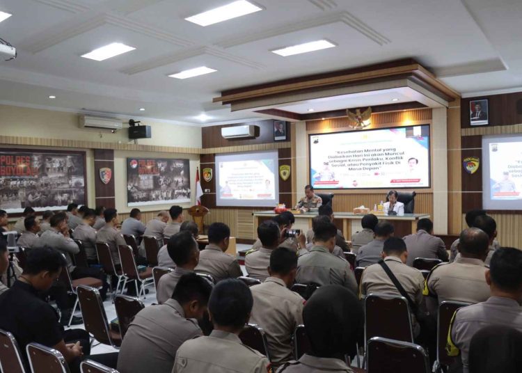 Polres Boyolali Perkuat Peran Preventif Lewat Edukasi Kesehatan Mental