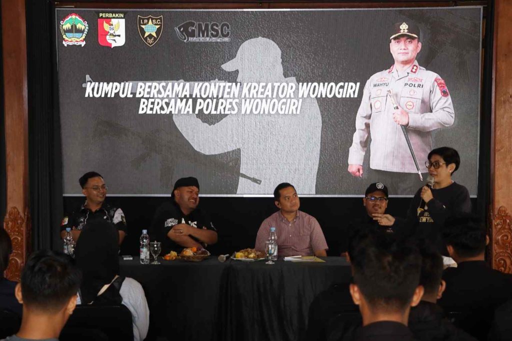 Forum Konten Kreator Wonogiri: Polres Dorong Edukasi, Empati, dan Kreativitas