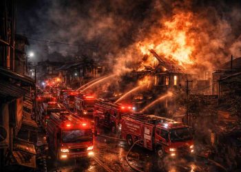 Kebakaran Landa Rumah Warga di Tambora, 21 Unit Damkar Dikerahkan
