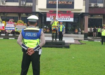 Polres Boyolali Gelar Apel Kesiapan Pengamanan Puncak Hari Desa Nasional 2026