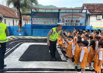 Satlantas Polres Wonogiri Hadirkan Edukasi Lalu Lintas Ramah Anak