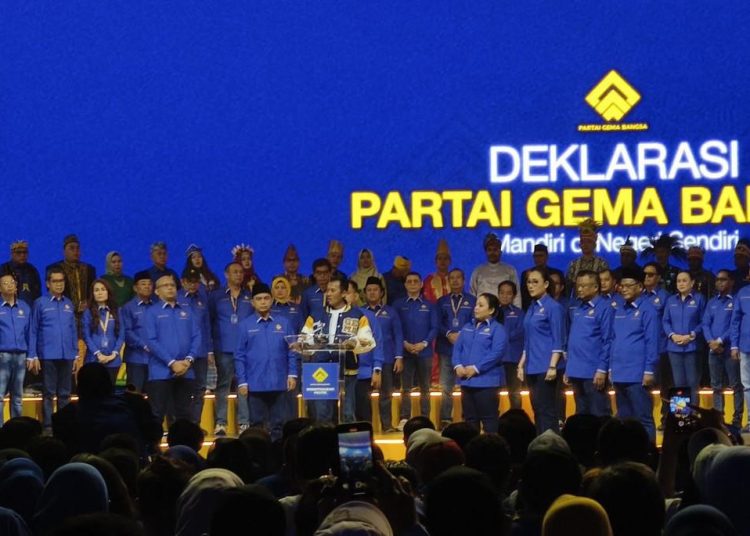 Partai Gema Bangsa Resmi Dideklarasikan, Dukung Prabowo Subianto di Pilpres 2029