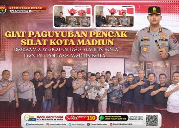 Kota Pendekar Dijaga Bersama, Polres dan Paguyuban Silat Pererat Kebersamaan