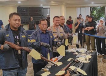 Polda Metro Jaya Ungkap Pabrik Senjata Api Rakitan di Sumedang