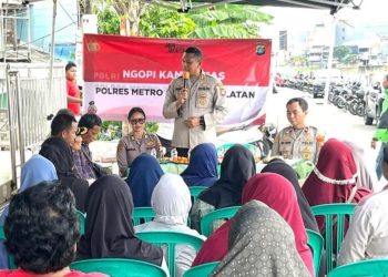 Polres Jaksel Perkuat Dialog Warga Lewat Ngopi Kamtibmas Cegah Tawuran di Bukit Duri